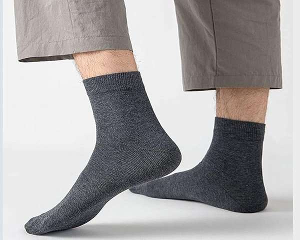 تصویر 3 از جوراب مردانه اعلا الیاف طبیعی سبک راحت